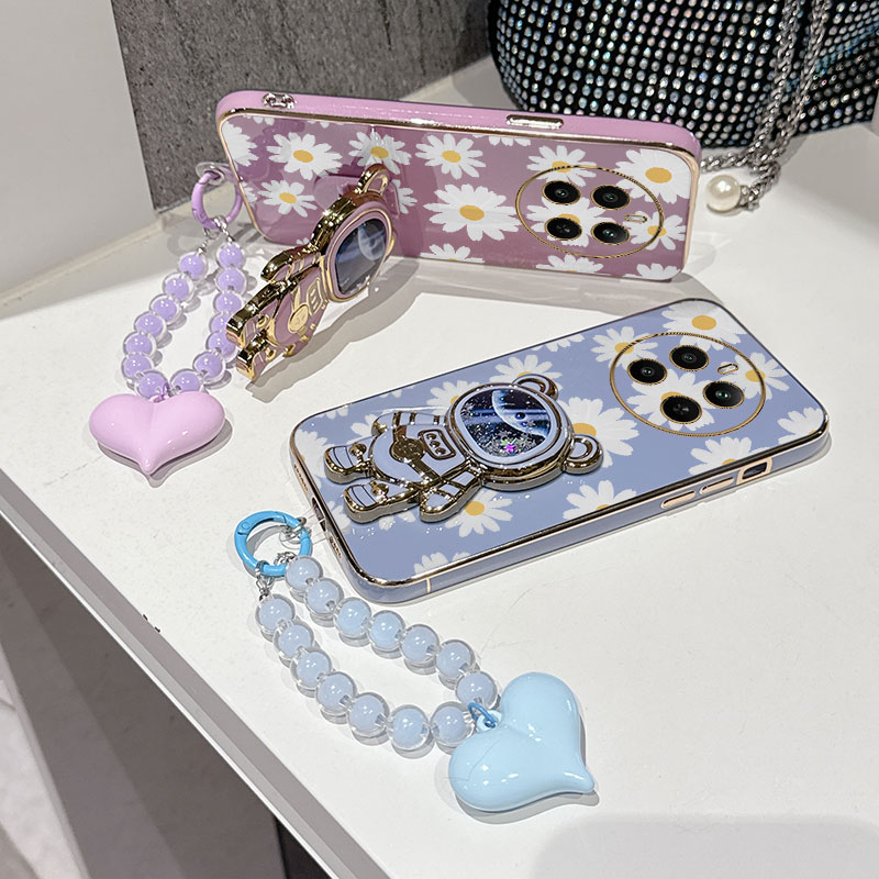 Realme Note 50 - 3pcs( Scattered Daisy phone Case+Lanyard+Stand) For