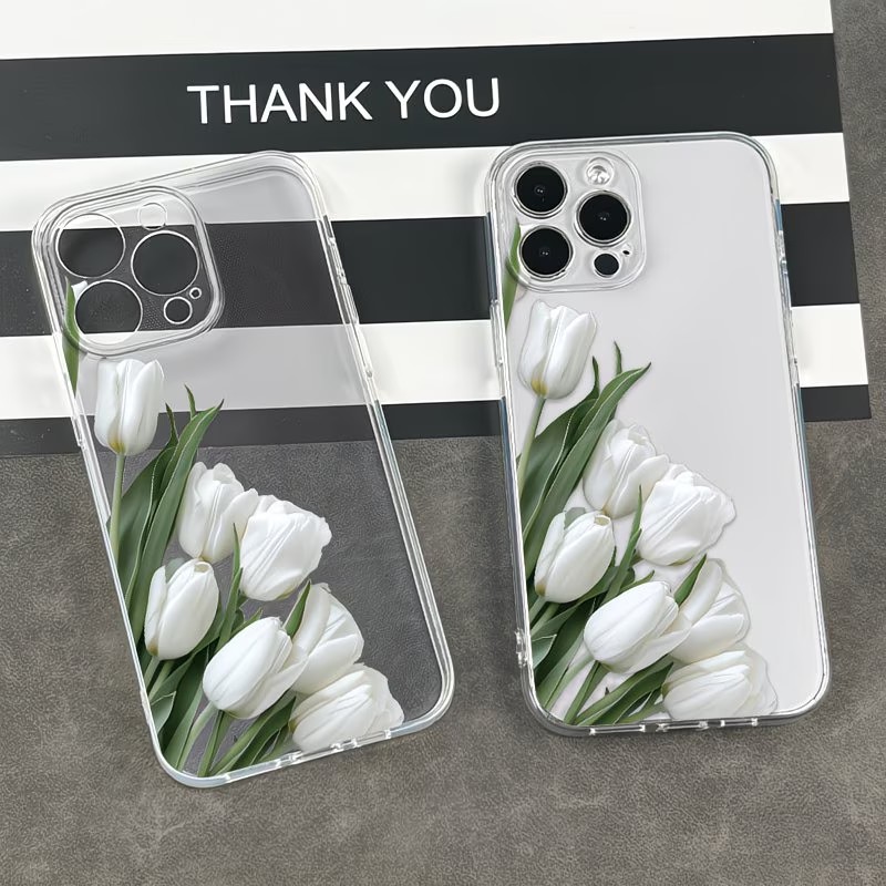 Tulip Printed Phone Case Case  - Apple Iphone 15 Pro Max review and price