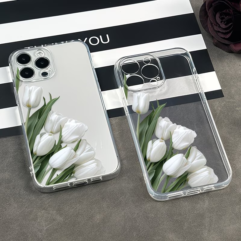 Tulip Printed Phone Case Case  - Apple Iphone 15 Pro Max review and price