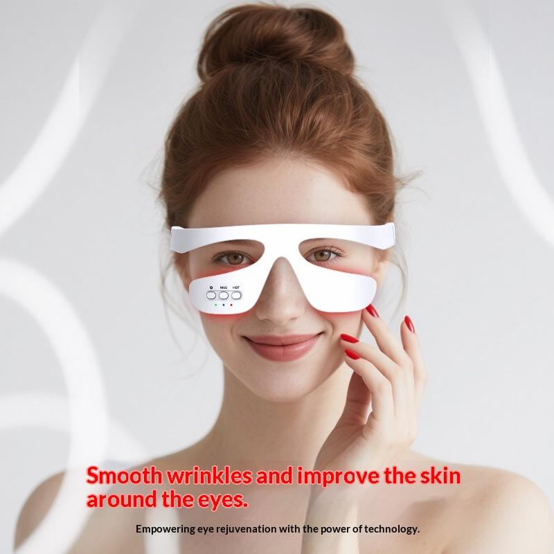 Portable Smart Eye Massager 3D - Light Therapy Glasses review and price