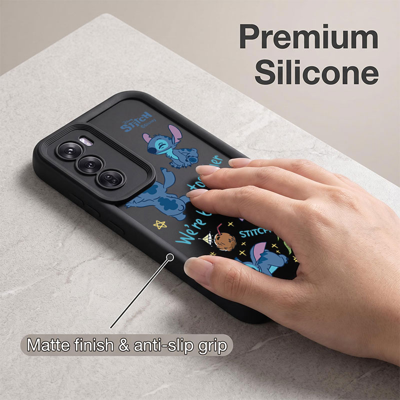 Cartoon Stitchs Shockproof Sil - Oppo Reno 12 review and price