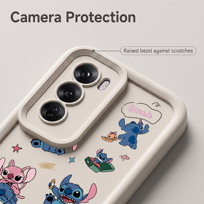 Cartoon Stitchs Shockproof Sil - Oppo Reno 12 review and price
