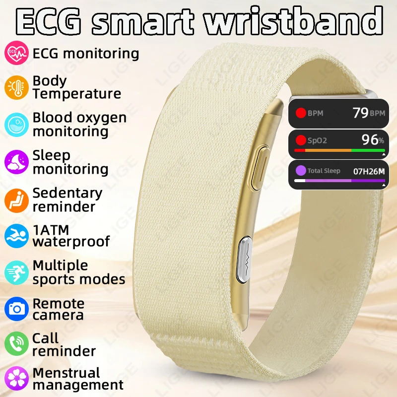 Men Smart Watch ECG Health Blo - Fall Detection Watch review and price